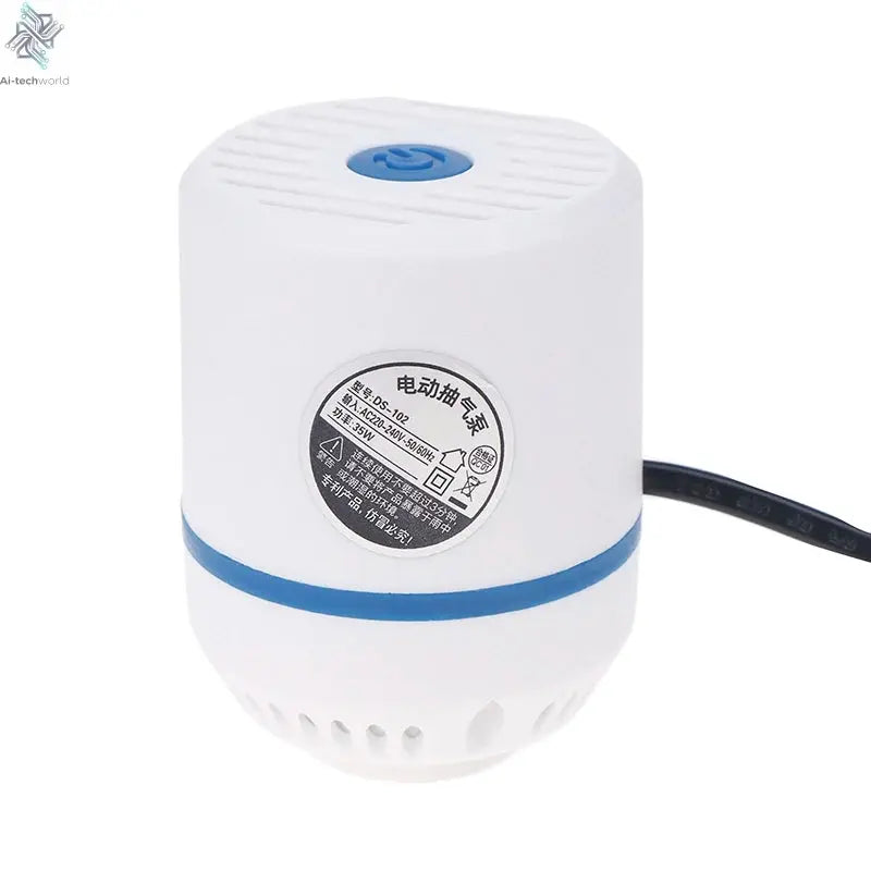 Vacuum Compression Bag Electric Pump Suction Pump Mini Vacuum Sealer Machine Space Saver for Clothes Food Organizer Ai-TechWorld 