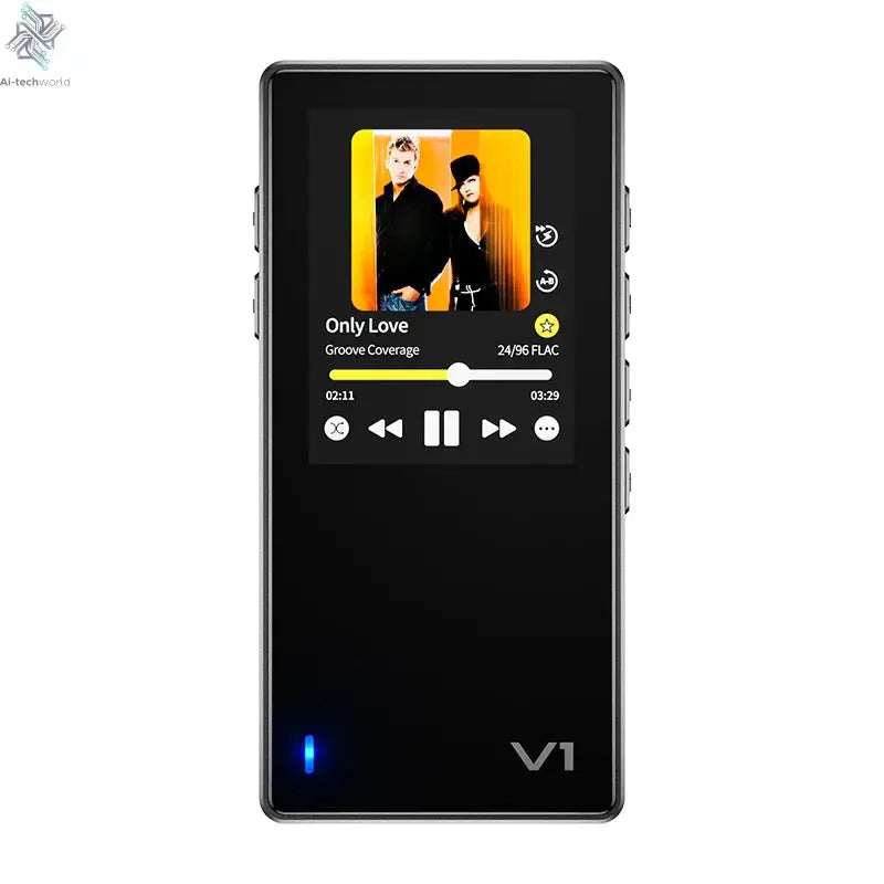 Variations V1 EZHiFi&TempoTec HiFI music player, digital audio player, USB DAC,headphone amplifier, 4.4mm&3.5mm ports, PEQ, Ai-TechWorld 