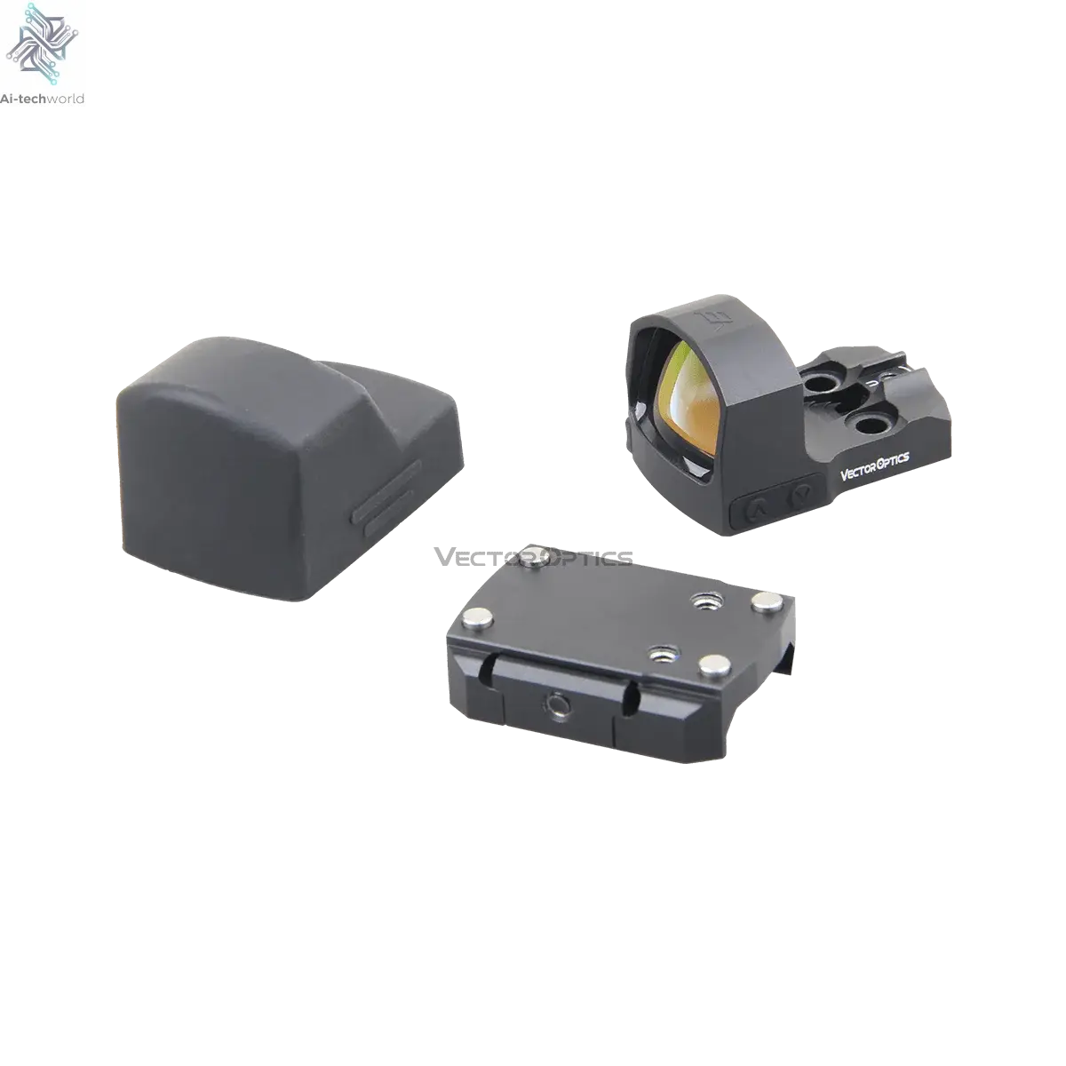 Vector Optics Frenzy-S 1x17x24 Red Dot Sight | Recoil-Proof .338 Lapua & 9mm | 3MOA & 2NV Modes | Motion Sensor Auto-Off - Ai-TechWorld