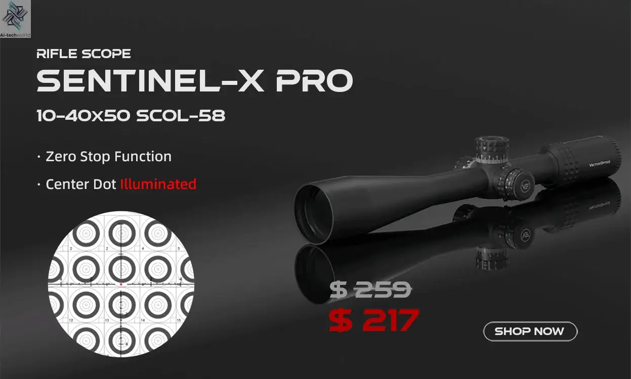 Vector Optics Frenzy-S 1x17x24 Red Dot Sight | Recoil-Proof .338 Lapua & 9mm | 3MOA & 2NV Modes | Motion Sensor Auto-Off - Ai-TechWorld