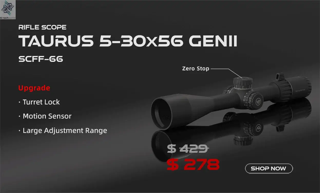 Vector Optics Frenzy-S 1x17x24 Red Dot Sight | Recoil-Proof .338 Lapua & 9mm | 3MOA & 2NV Modes | Motion Sensor Auto-Off - Ai-TechWorld