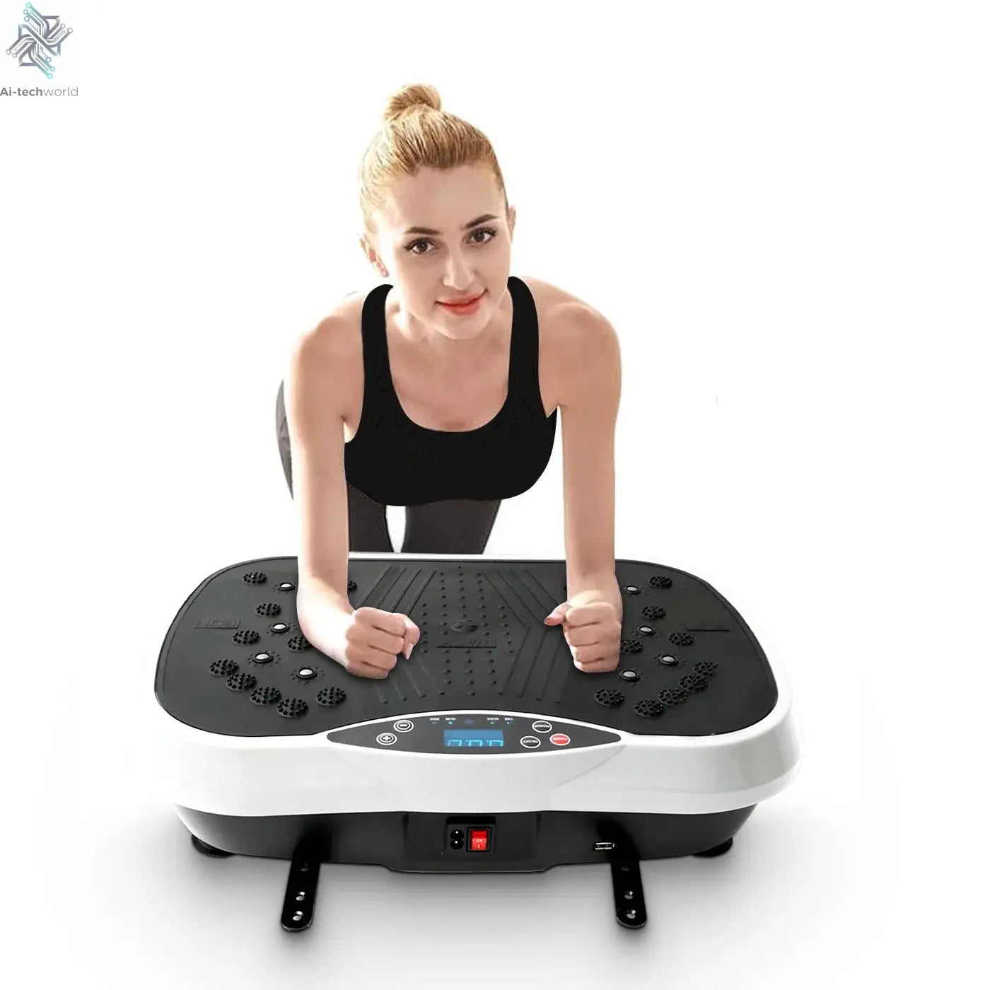 Vibration Plate Exercise Machine – Fat - Burning, Body Shaping - Ai - TechWorld