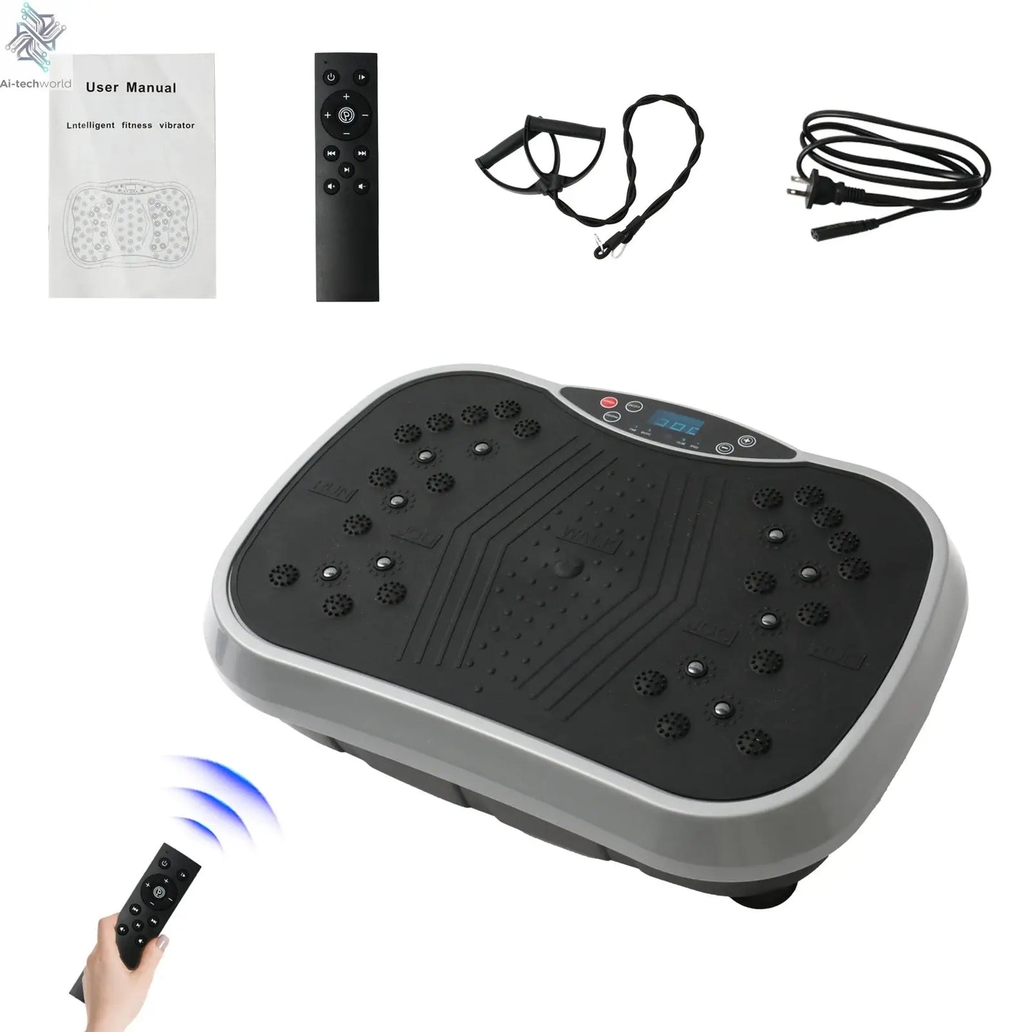 Vibration Plate Exercise Machine – Fat - Burning, Body Shaping - Ai - TechWorld