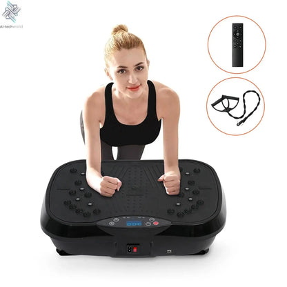 Vibration Plate Exercise Machine – Fat - Burning, Body Shaping - Ai - TechWorld