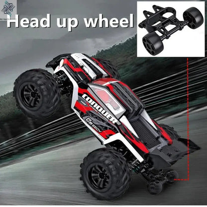 WLtoys 1:16 Scale Large RC Car 50km/h High Speed 4WD Children Toy for Boys Remote Control Car 2.4G Off Road Monster Truck RC Toy Ai-TechWorld 