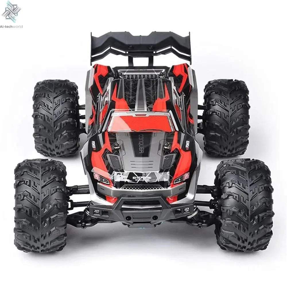 WLtoys 1:16 Scale Large RC Car 50km/h High Speed 4WD Children Toy for Boys Remote Control Car 2.4G Off Road Monster Truck RC Toy Ai-TechWorld 