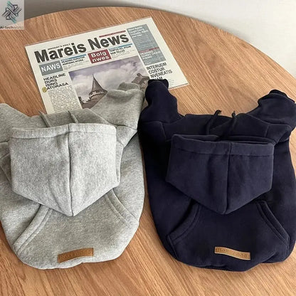 Warm Dog Hoodies Soft Fleece Pet Clothes for Small Medium Dogs Comfortable Puppy Clothes Yorkshire Chihuahua Costumes Pet Supply Ai-TechWorld 