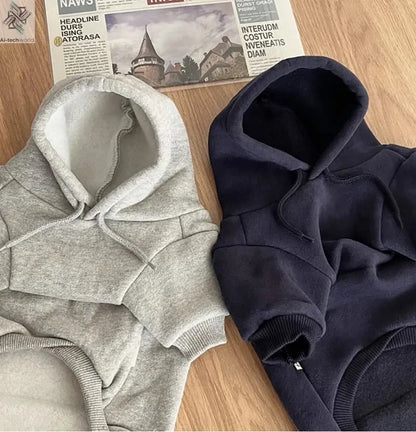 Warm Dog Hoodies Soft Fleece Pet Clothes for Small Medium Dogs Comfortable Puppy Clothes Yorkshire Chihuahua Costumes Pet Supply Ai-TechWorld 