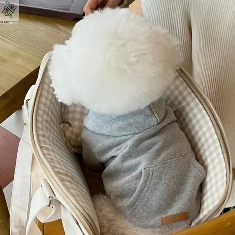 Warm Dog Hoodies Soft Fleece Pet Clothes for Small Medium Dogs Comfortable Puppy Clothes Yorkshire Chihuahua Costumes Pet Supply Ai-TechWorld 