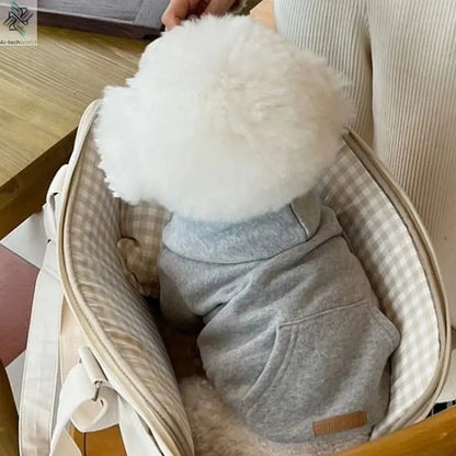 Warm Dog Hoodies Soft Fleece Pet Clothes for Small Medium Dogs Comfortable Puppy Clothes Yorkshire Chihuahua Costumes Pet Supply Ai-TechWorld 