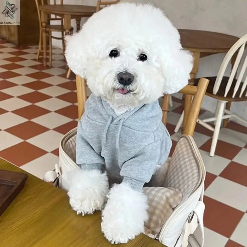 Warm Dog Hoodies Soft Fleece Pet Clothes for Small Medium Dogs Comfortable Puppy Clothes Yorkshire Chihuahua Costumes Pet Supply Ai-TechWorld 