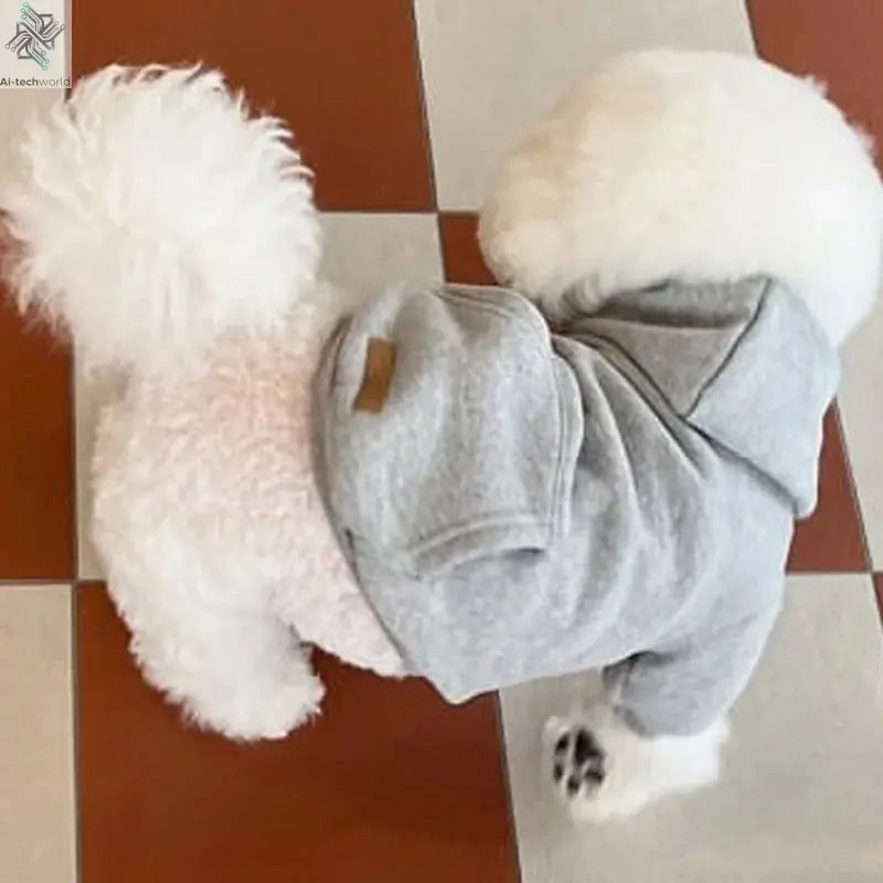 Warm Dog Hoodies Soft Fleece Pet Clothes for Small Medium Dogs Comfortable Puppy Clothes Yorkshire Chihuahua Costumes Pet Supply Ai-TechWorld 