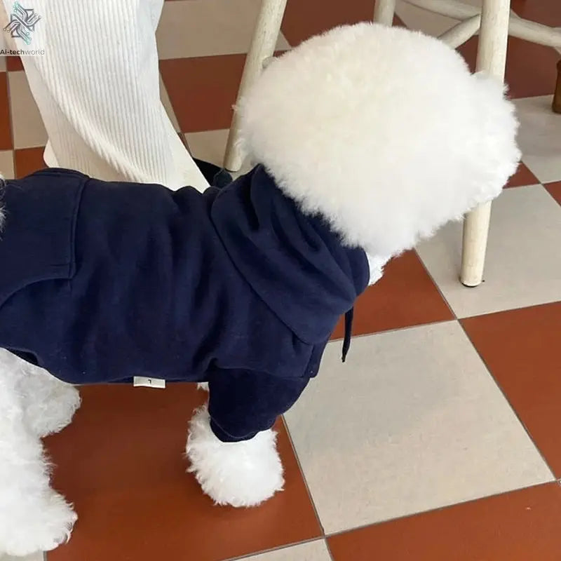 Warm Dog Hoodies Soft Fleece Pet Clothes for Small Medium Dogs Comfortable Puppy Clothes Yorkshire Chihuahua Costumes Pet Supply Ai-TechWorld 