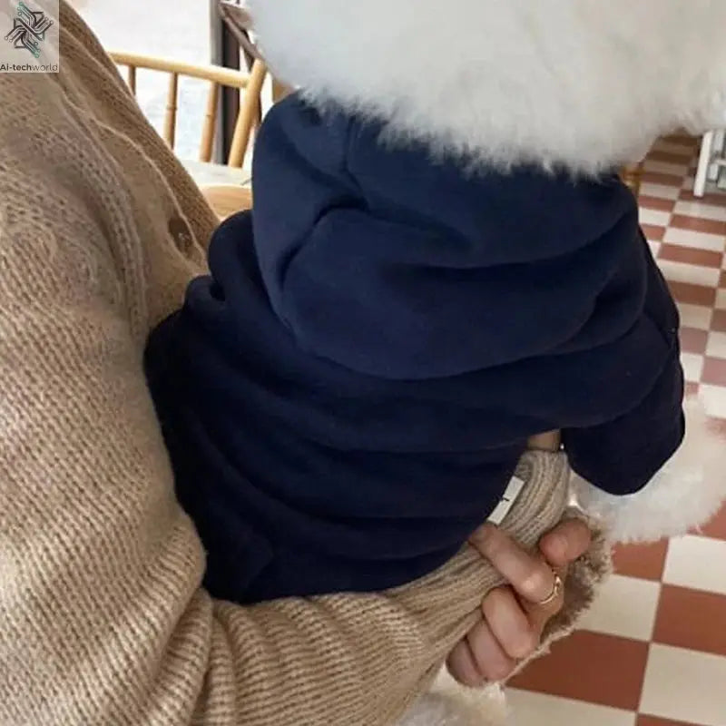 Warm Dog Hoodies Soft Fleece Pet Clothes for Small Medium Dogs Comfortable Puppy Clothes Yorkshire Chihuahua Costumes Pet Supply Ai-TechWorld 