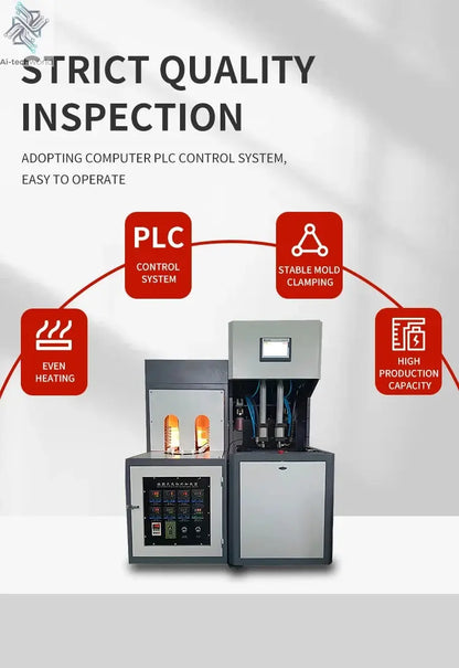 Water bottle 19 liter making machine popular widely used 5 gallon pet bottle blowing machine Blow Molding Machine Ai-TechWorld 