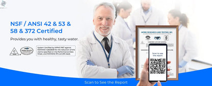 Waterdrop G3P800 Reverse Osmosis System, 800 GPD Fast Flow, NSF/ANSI 42 & 53 & 58 & 372 Certified, 3:1 Pure to Drain Ai-TechWorld 