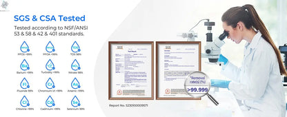 Waterdrop G3P800 Reverse Osmosis System, 800 GPD Fast Flow, NSF/ANSI 42 & 53 & 58 & 372 Certified, 3:1 Pure to Drain Ai-TechWorld 