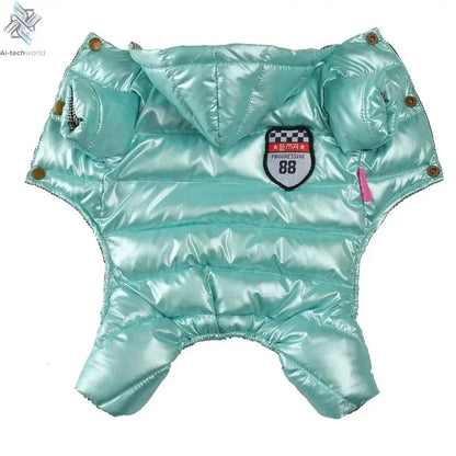 Waterproof Dog Clothes Pet Dog Jacket Coat For Small Medium Dog Winter Windproof Puppy Hooded Clothing Chihuahua Pug Jumpsuit Ai-TechWorld 