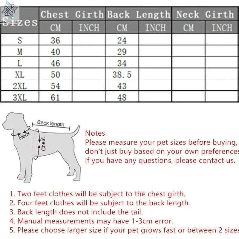 Waterproof Dogs Clothes Reflective Pet Coat For Small Medium Dogs Winter Warm Fleece Dog Jackets Puppy Raincoat Chihuahua Outfit Ai-TechWorld 