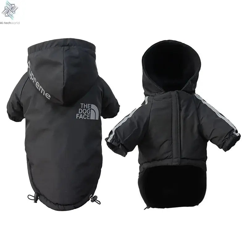 Waterproof Dogs Clothes Reflective Pet Coat For Small Medium Dogs Winter Warm Fleece Dog Jackets Puppy Raincoat Chihuahua Outfit Ai-TechWorld 