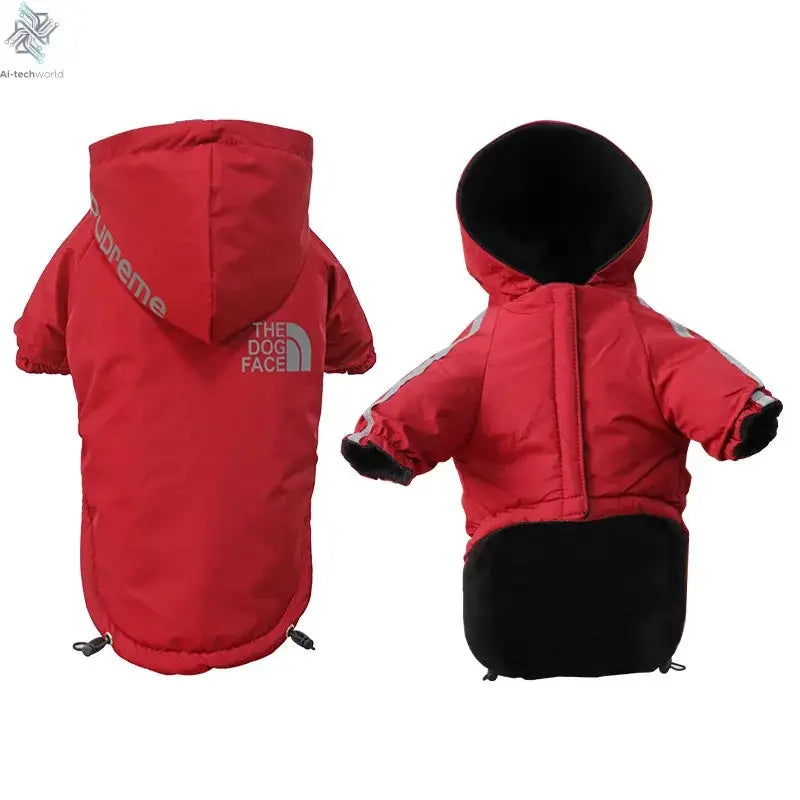 Waterproof Dogs Clothes Reflective Pet Coat For Small Medium Dogs Winter Warm Fleece Dog Jackets Puppy Raincoat Chihuahua Outfit Ai-TechWorld 