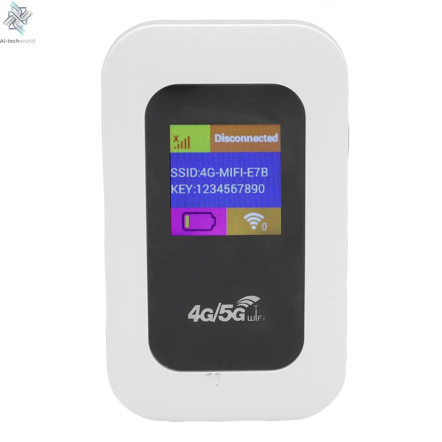 WiFi Hotspot Device 300Mbps High Speed 4G 5G  Wireless Network Device for Travel Camping WiFi Mobile Hotspot Device Ai-TechWorld 