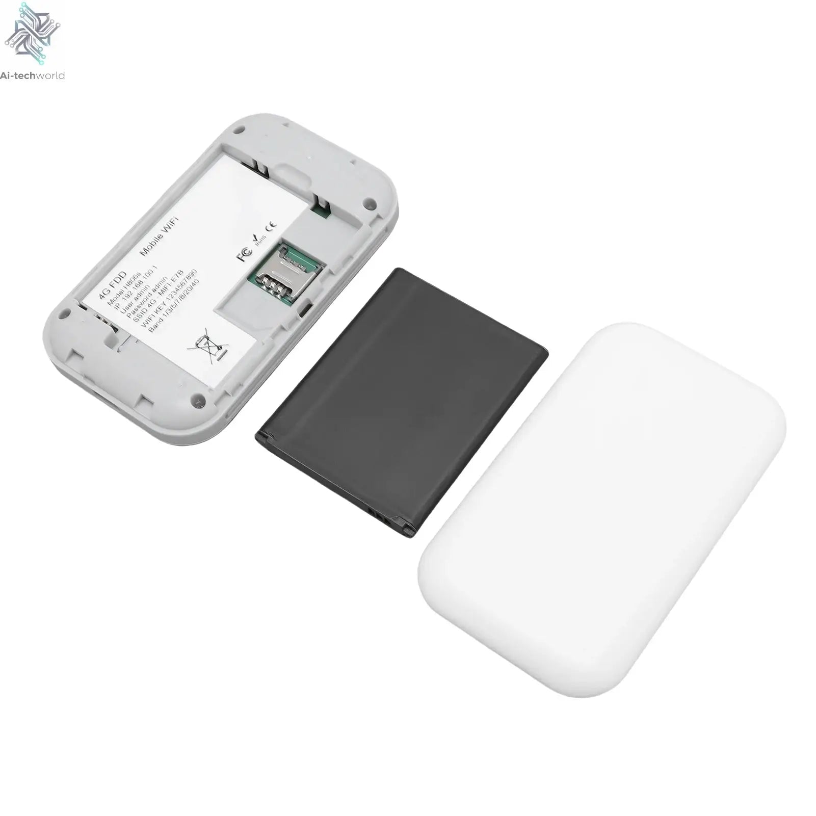 WiFi Hotspot Device 300Mbps High Speed 4G 5G  Wireless Network Device for Travel Camping WiFi Mobile Hotspot Device Ai-TechWorld 