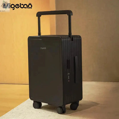 Wide Handle Rolling Luggage High-quality Durable PC Travel Suitcase Trolley Luggage with 360° Spinner Wheel TSA Lock Boarding Ai-TechWorld 