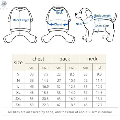 Winter Warm Thicken Pet Dog Jacket Waterproof Dog Clothes for Small Medium Dogs Puppy Coat Chihuahua French Bulldog Pug Clothing Ai-TechWorld 
