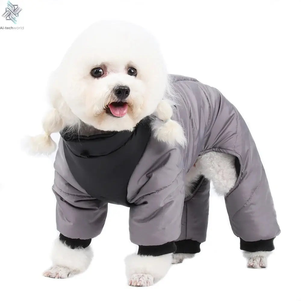 Winter Warm Thicken Pet Dog Jacket Waterproof Dog Clothes for Small Medium Dogs Puppy Coat Chihuahua French Bulldog Pug Clothing Ai-TechWorld 