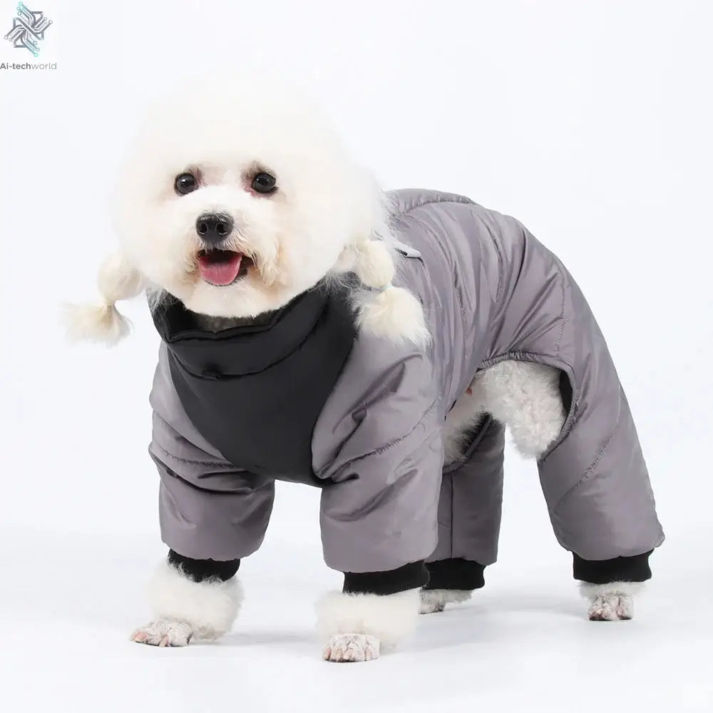 Winter Warm Thicken Pet Dog Jacket Waterproof Dog Clothes for Small Medium Dogs Puppy Coat Chihuahua French Bulldog Pug Clothing Ai-TechWorld 