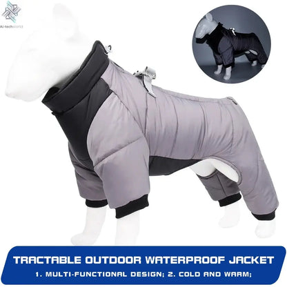 Winter Warm Thicken Pet Dog Jacket Waterproof Dog Clothes for Small Medium Dogs Puppy Coat Chihuahua French Bulldog Pug Clothing Ai-TechWorld 