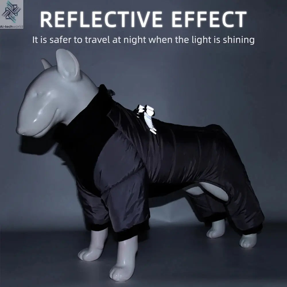 Winter Warm Thicken Pet Dog Jacket Waterproof Dog Clothes for Small Medium Dogs Puppy Coat Chihuahua French Bulldog Pug Clothing Ai-TechWorld 