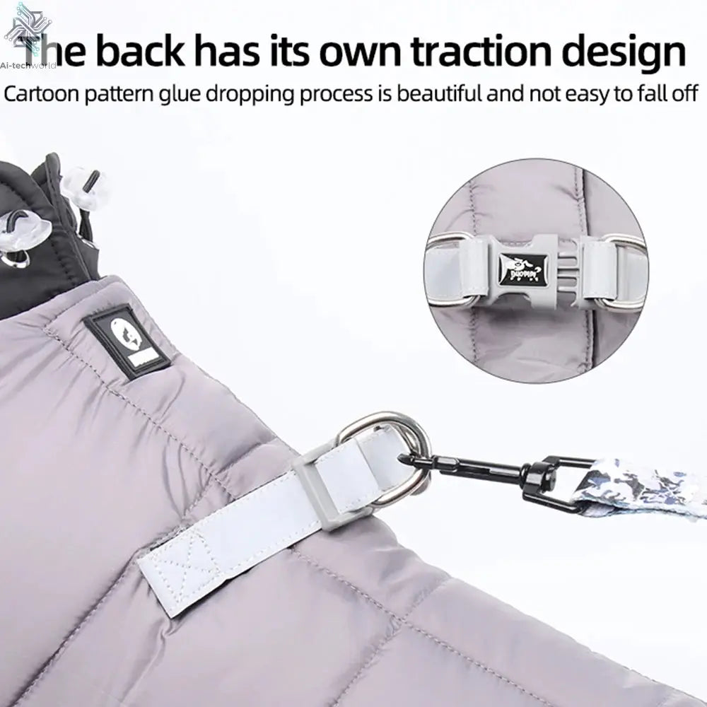 Winter Warm Thicken Pet Dog Jacket Waterproof Dog Clothes for Small Medium Dogs Puppy Coat Chihuahua French Bulldog Pug Clothing Ai-TechWorld 