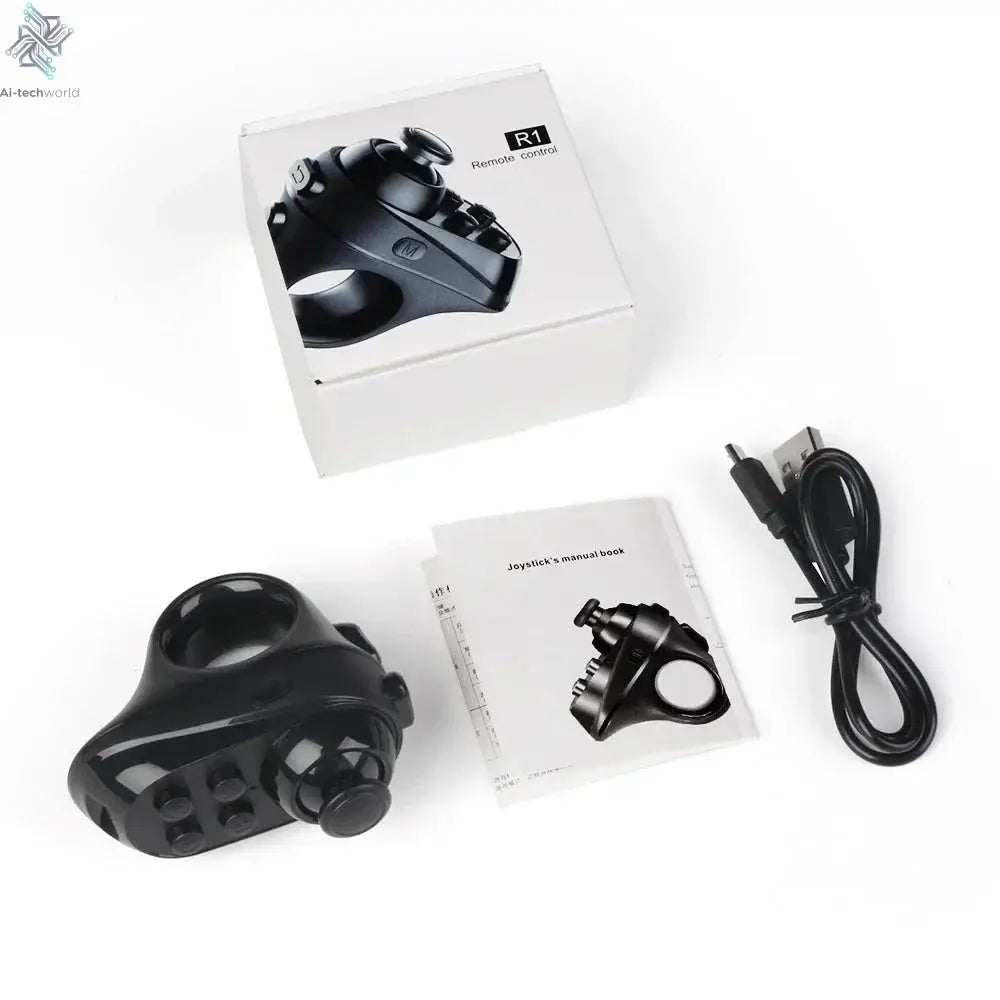 Wireless Bluetooth Gaming Finger Mouse Remote Control Handle Adapter Gaming Mause Pages Function Tablet Mobile Phone Android Ai-TechWorld 