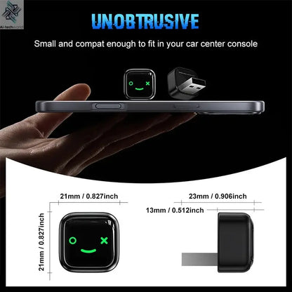 Wireless CarPlay Android Auto 2in1 AI Smart Box Apple Carplay Wireless Android Auto Mini Car Play Adapter Bluetooth for The Car Ai-TechWorld 
