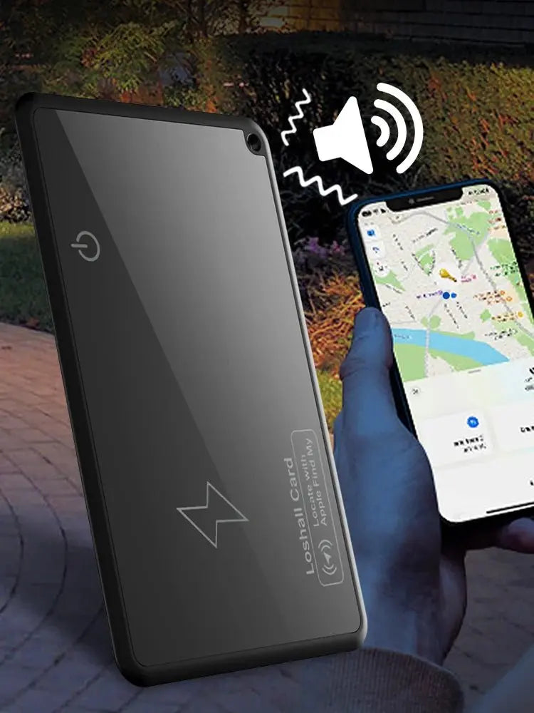 Wireless Smart Tracker Card For Luggage, Passport – Works with Apple Find My App - Ai - TechWorld
