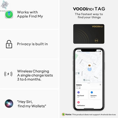 Wireless Tracking Card – Smart Item Finder for iOS - Ai - TechWorld