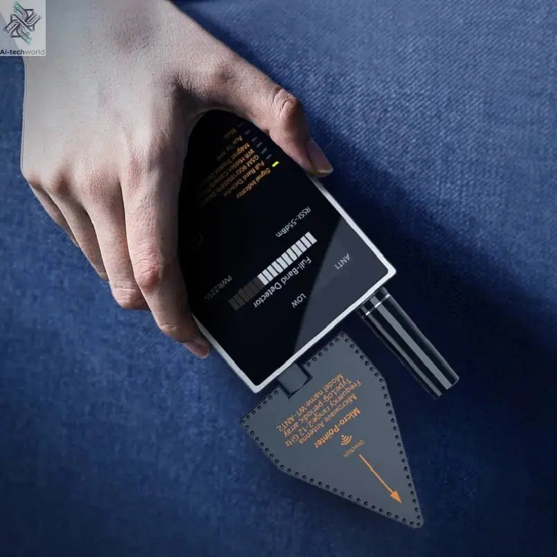 Wiretapping Bug Mini Spy Gadgets Detector Antiradar Hidden Camera Spy GSM GPS Tracker Eavesdropping Spy Devices Finder Ai-TechWorld 