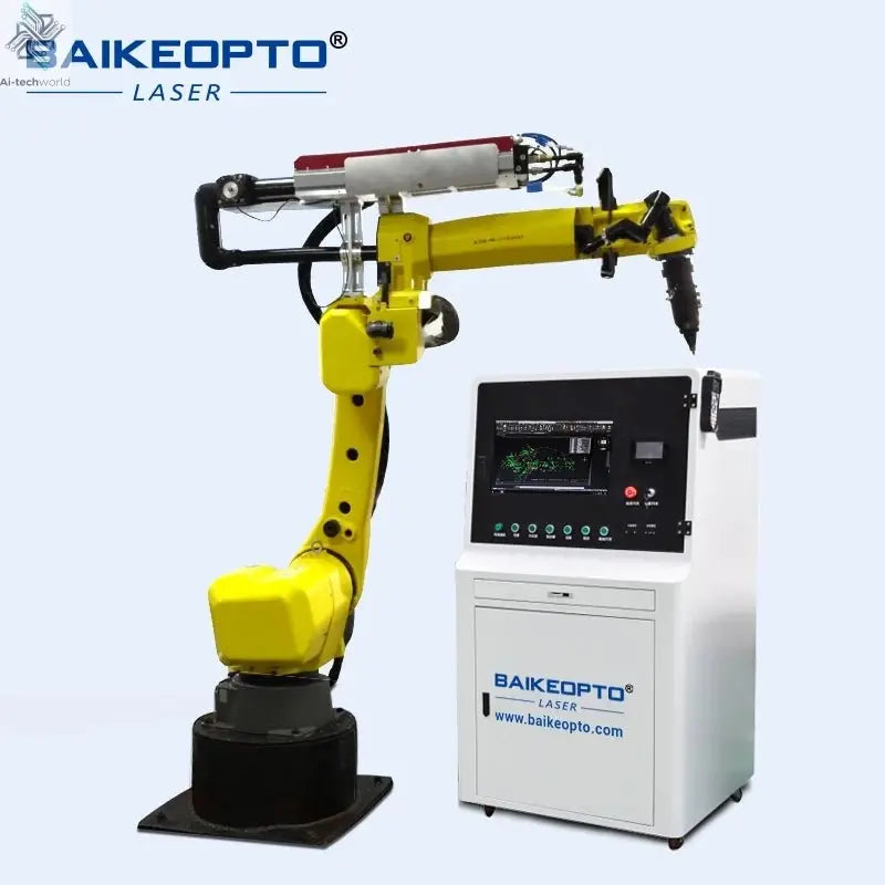 Without Burrs BK - M500L - 20ia Semiconductors Graphene CO2 3D Robot Laser Cutting Machine - Ai - TechWorld