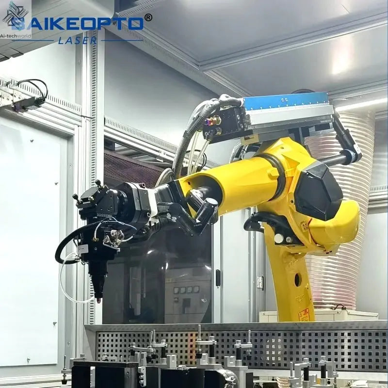 Without Burrs BK - M500L - 20ia Semiconductors Graphene CO2 3D Robot Laser Cutting Machine - Ai - TechWorld