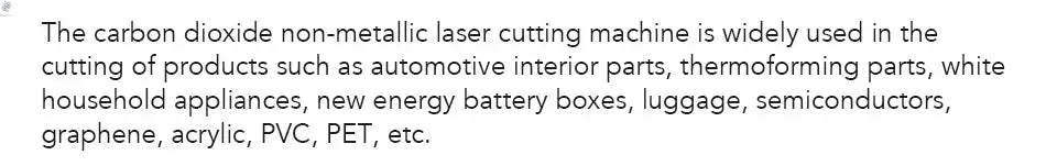 Without Burrs BK - M500L - 20ia Semiconductors Graphene CO2 3D Robot Laser Cutting Machine - Ai - TechWorld
