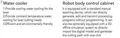Without Burrs BK - M500L - 20ia Semiconductors Graphene CO2 3D Robot Laser Cutting Machine - Ai - TechWorld
