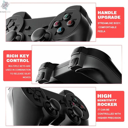 X2 Plus 256G 50000 Game GD10 Pro 4K Game Player 3D HD Retro Video Game Console Wireless Controller TV 50 Emulator For Kids Gifts Ai-TechWorld 