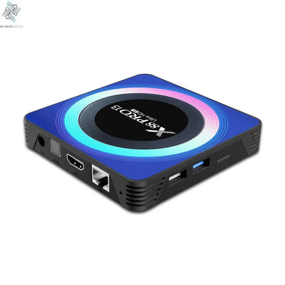 X88 PRO 13 Android 13 TV Box Rockchip RK3528 2.4G 5G Wifi6 BT 8K Decoding 16G 32G 64G Ai-TechWorld 