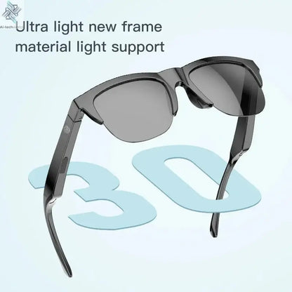XIAOMI 4K Xiaomi 4K AI Smart Glasses With 100MP Chat GPT Touch Sport Sunglasses Bluetooth Call Video Music good for test taking Ai-TechWorld 