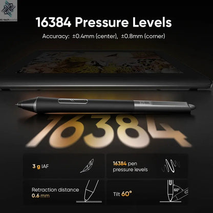 XPPen Artist Pro 16 (Gen 2) Graphics Tablet Monitor 16-inch Drawing Display 16K Pressure Levels 2.5K Resolution Windows Android - Ai-TechWorld