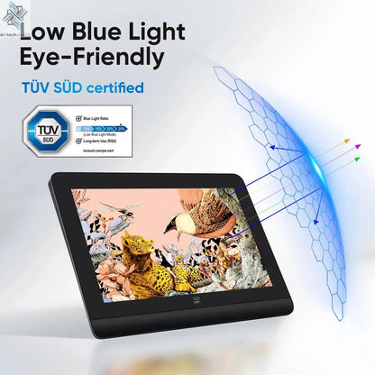 XPPen Artist Pro 16 (Gen 2) Graphics Tablet Monitor 16-inch Drawing Display 16K Pressure Levels 2.5K Resolution Windows Android - Ai-TechWorld