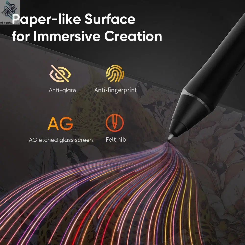 XPPen Artist Pro 16 (Gen 2) Graphics Tablet Monitor 16-inch Drawing Display 16K Pressure Levels 2.5K Resolution Windows Android - Ai-TechWorld