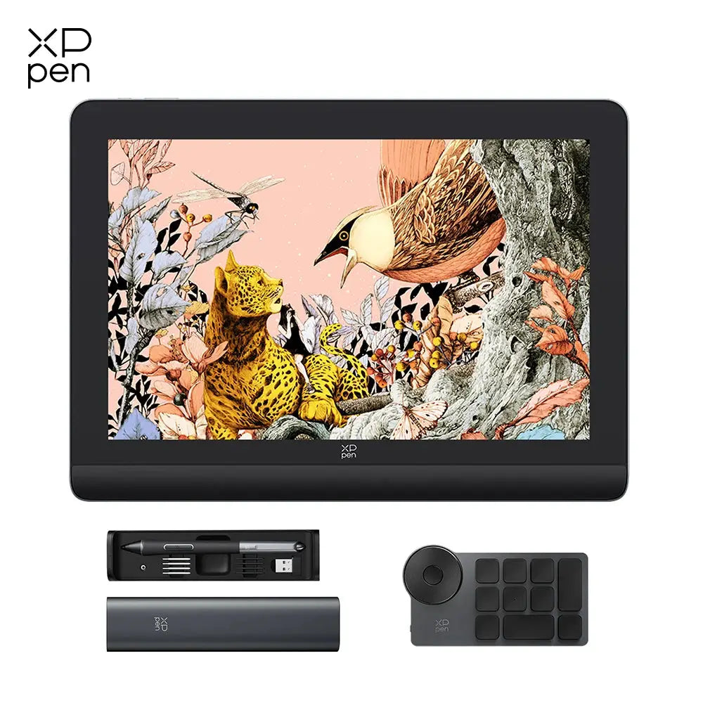 XPPen Artist Pro 16 (Gen 2) Graphics Tablet Monitor 16-inch Drawing Display 16K Pressure Levels 2.5K Resolution Windows Android - Ai-TechWorld